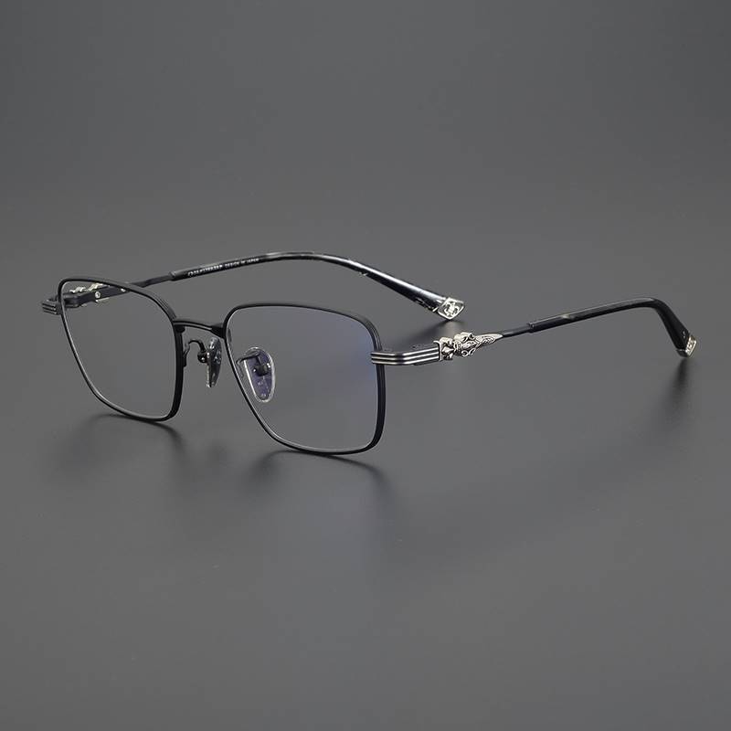 CHH Chrome Hearts Glasses Vintage Versatile Ultra Light Pure Titanium Glasses Frames