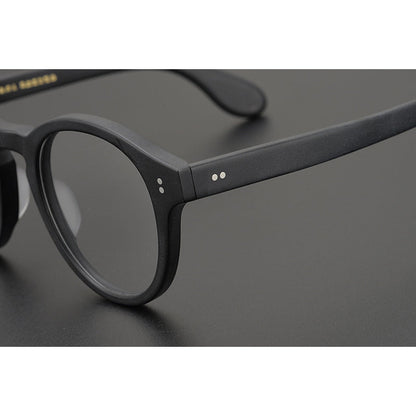 CHH Chrome Hearts Glasses Round Myopia Glasses Frame