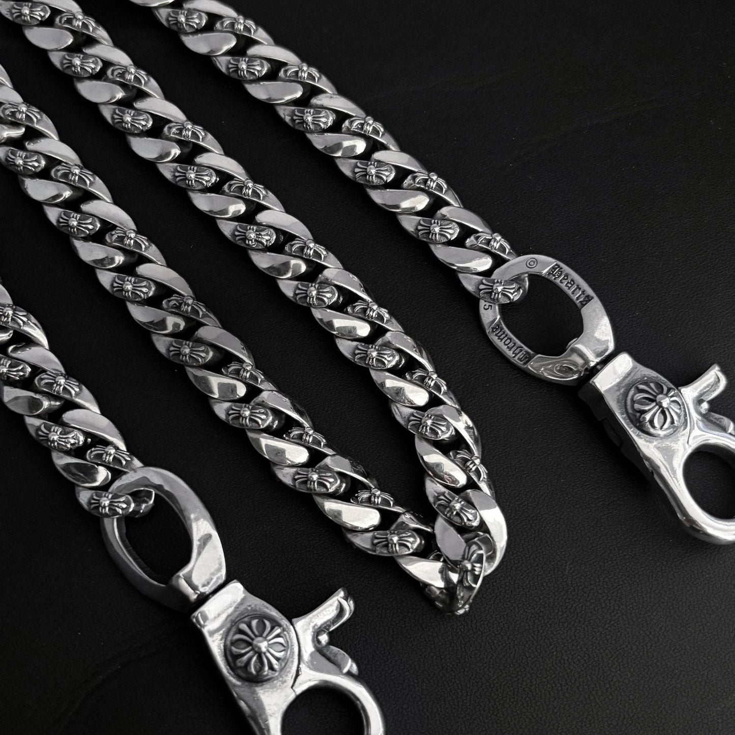 Chrome Hearts cross Cuba bold bag chain