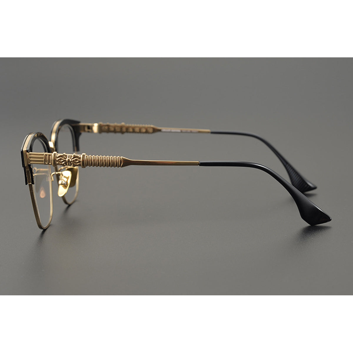 CHH Chrome Hearts Glasses Vintage Ultra Light Half Frame Myopia Glasses Frame