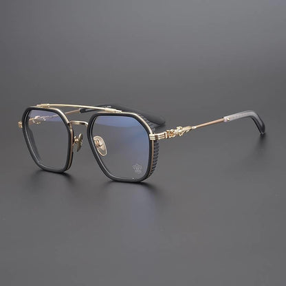CHH Chrome Hearts Glasses Artistic Vintage Versatile Polygon Glasses Frames