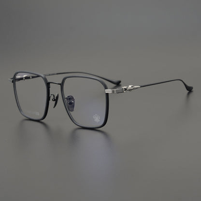 CHH Chrome Hearts Glasses Light Luxury Carved Pure Titanium Myopia Glasses Frame