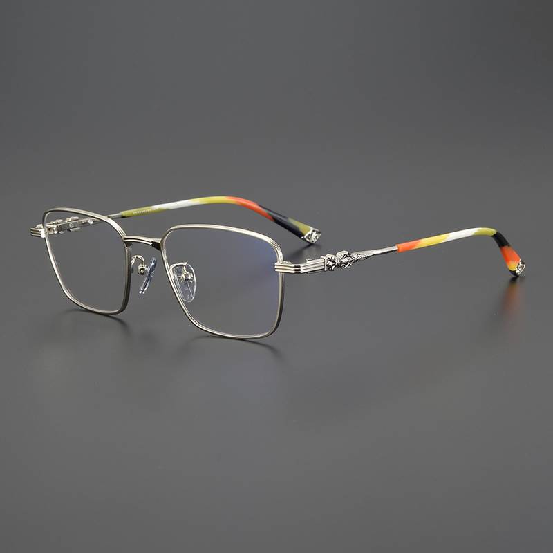 CHH Chrome Hearts Glasses Vintage Versatile Ultra Light Pure Titanium Glasses Frames