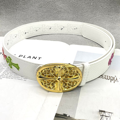 Chh Chrome Heart Belt Sacred Sword Cross Belt