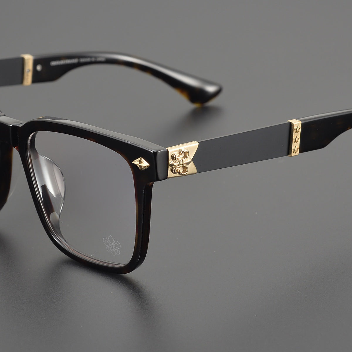 CHH Chrome Hearts Glasses Large Frame Myopia Glasses Frame