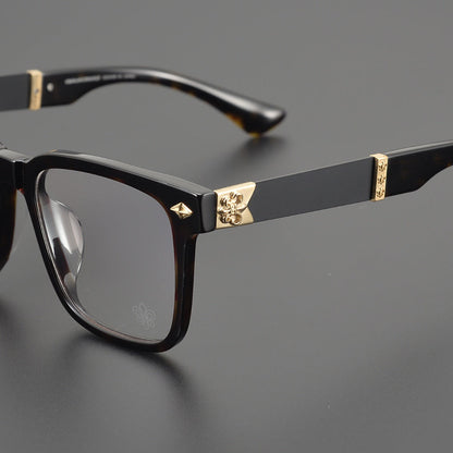 CHH Chrome Hearts Glasses Large Frame Myopia Glasses Frame