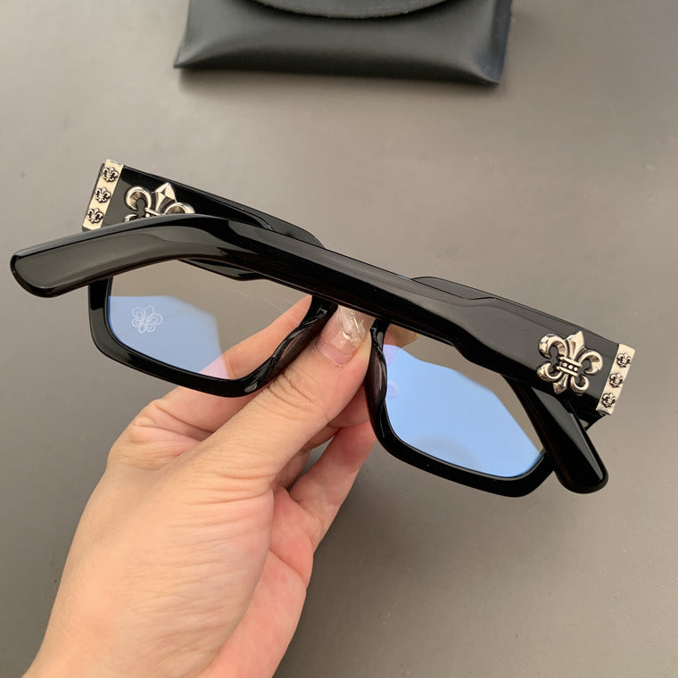 CHH Chrome Hearts Glasses thick frame plain myopia glasses frame