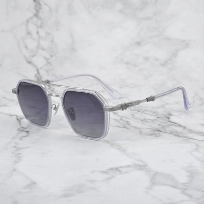CHH Chrome Hearts Glasses Japanese Handmade Double Beam Glasses Frame Sunglasses