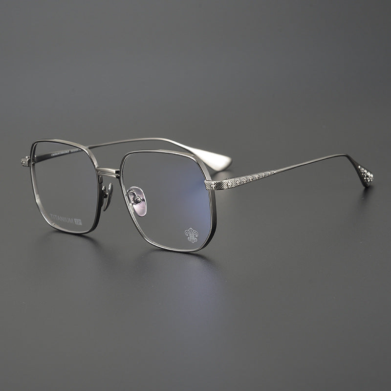 CHH Chrome Hearts Glasses Carved Pure Titanium Ultra Light Eyewear Frames
