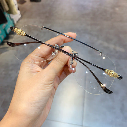 CHH Chrome Hearts Glasses Wide Frameless Myopia