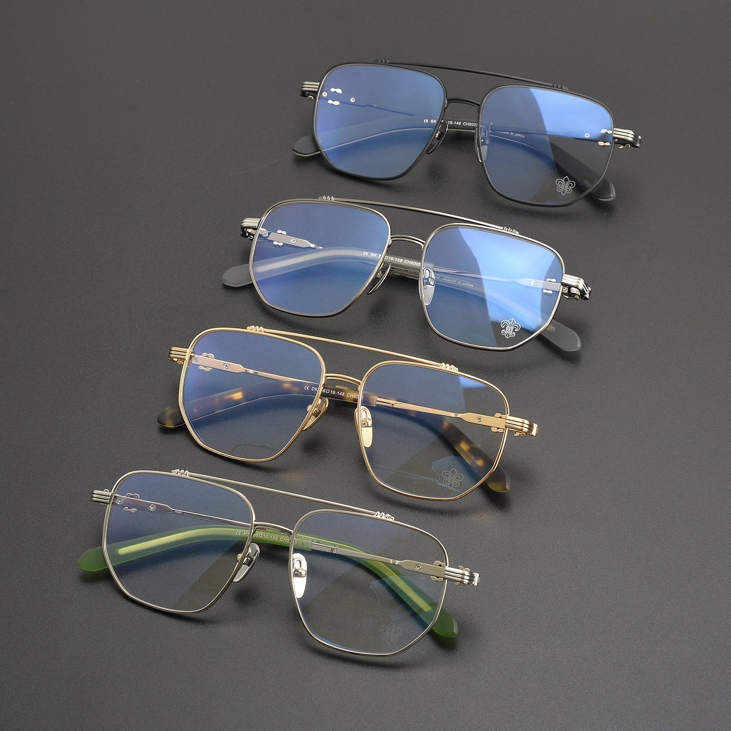 CHH Chrome Hearts Glasses Polygon Ultra Light Eyewear Frame