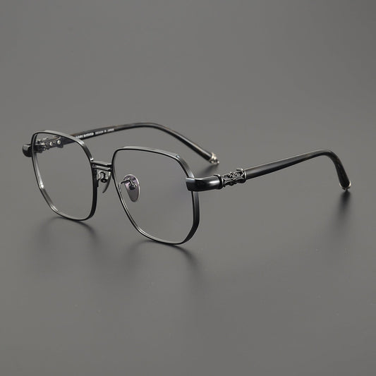 CHH Chrome Hearts Glasses Vintage Large Frame Versatile Myopia Glasses Frame