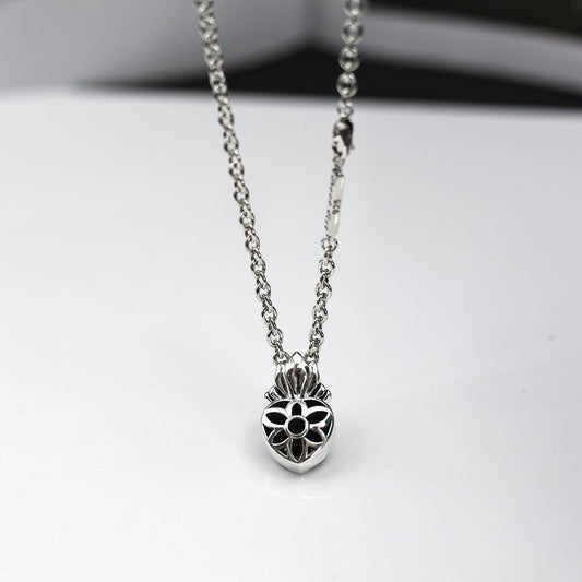 Chrome Hearts good cherry blossom six-pointed star necklace