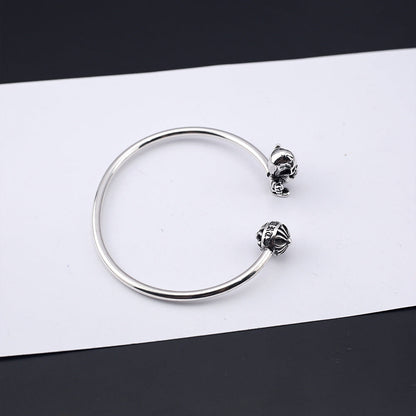 Chrome Hearts Foti Harris Teeter/ CrossBall Bracelet