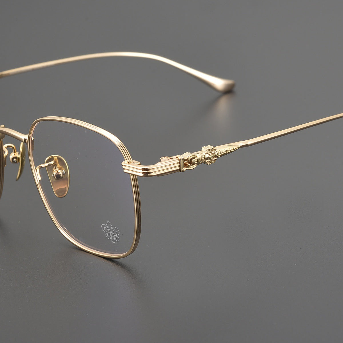 CHH Chrome Hearts Glasses Pure Titanium Business Glasses Frame