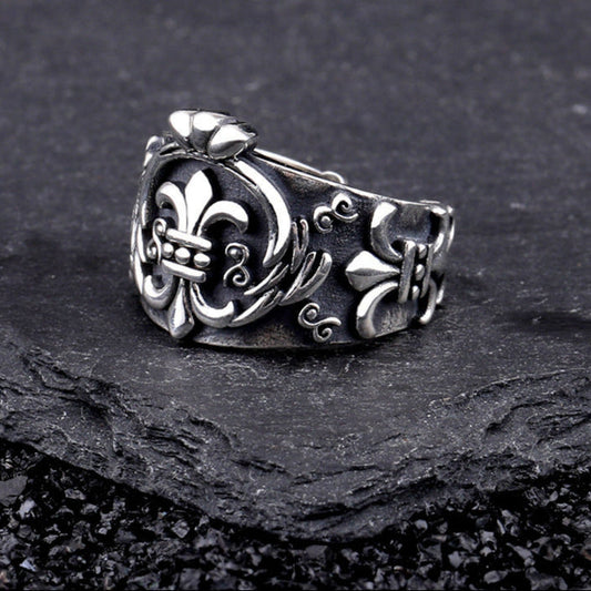 Chrome Hearts 925 sterling silver anchor open ring