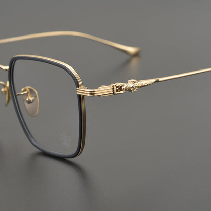 CHH Chrome Hearts Glasses Collection Simple Large Frame Vintage Glasses Frame