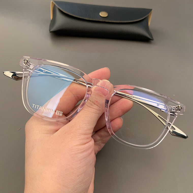 CHH Chrome Hearts Glasses Frame Plain Myopia Pure Titanium
