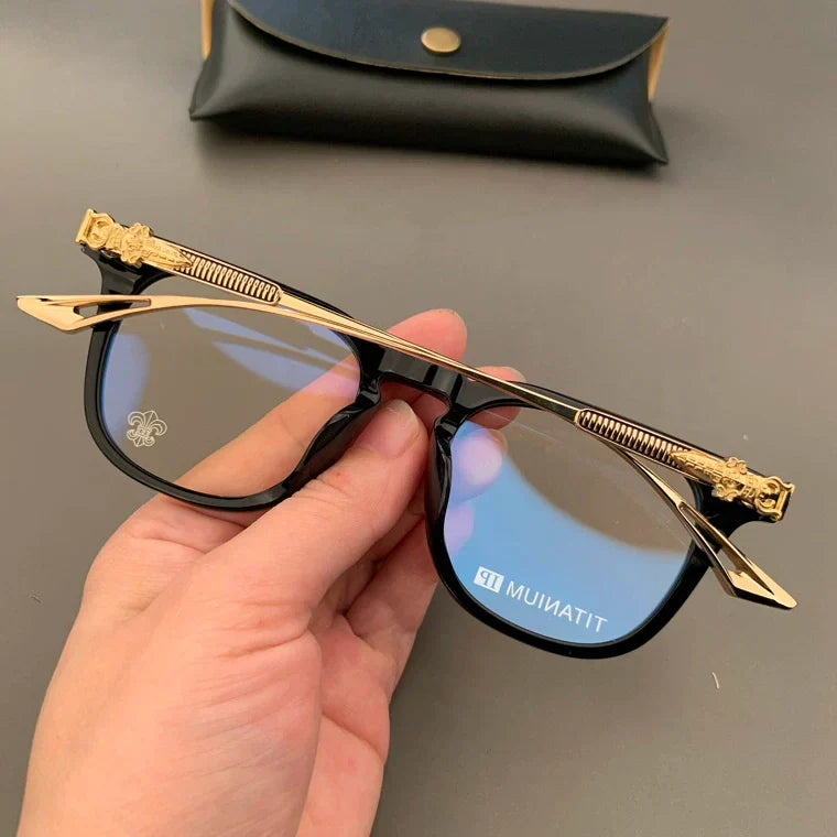 CHH Chrome Hearts Glasses Frame Plain Myopia Pure Titanium