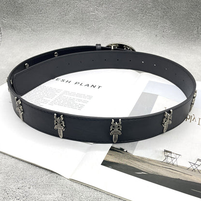 Chh Chrome Heart Belt Sacred Sword Cross Vintage