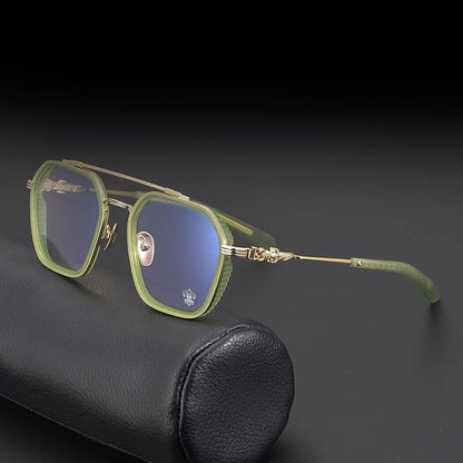 CHH Chrome Hearts Glasses Artistic Vintage Versatile Polygon Glasses Frames