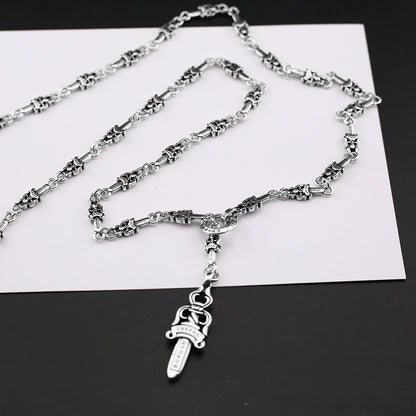 Chrome Hearts sword chain sword pendant necklace