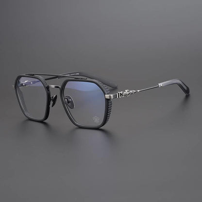 CHH Chrome Hearts Glasses Artistic Vintage Versatile Polygon Glasses Frames