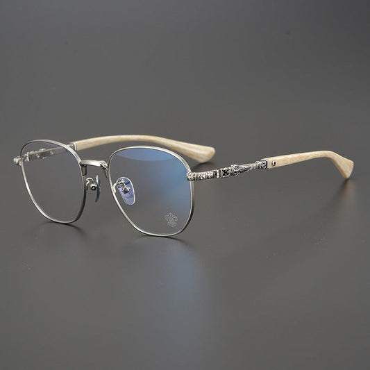 CHH Chrome Hearts Glasses Versatile Engraved Myopia Glasses Frame