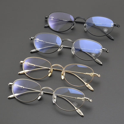 CHH Chrome Hearts Glasses Cat's Eye Personality Japanese Versatile Myopia Glasses Frame