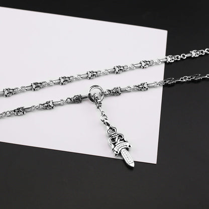 Chrome Hearts sword chain sword pendant necklace