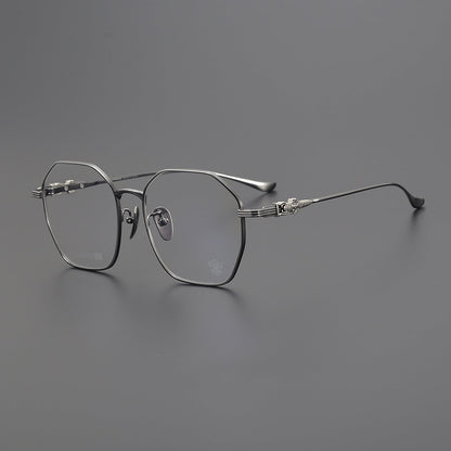 CHH Chrome Hearts Glasses Versatile Titanium Frame Ultra Light Glasses Frame
