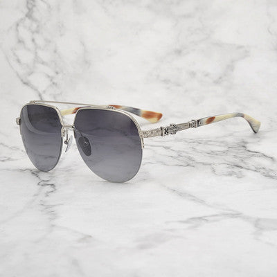 CHH Chrome Hearts Glasses Versatile Large Frame Pure Titanium Myopia Glasses Frame