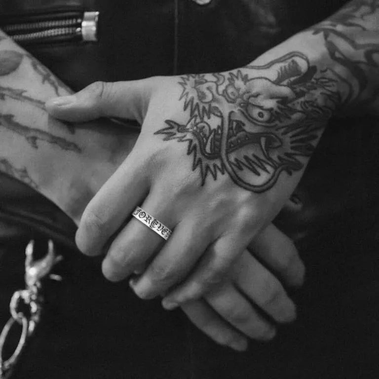 6MM CHROME HEARTS FOREVER RING ¨C SPACER 5