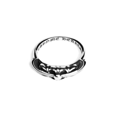 Baby Classic Floral Cross Ring