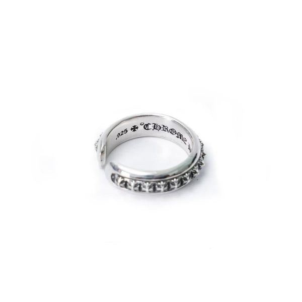 CH Plus Pyramid Open Band Ring