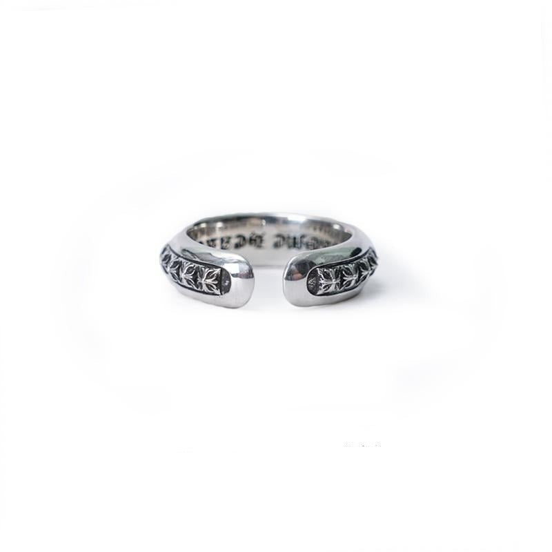CH Plus Pyramid Open Band Ring