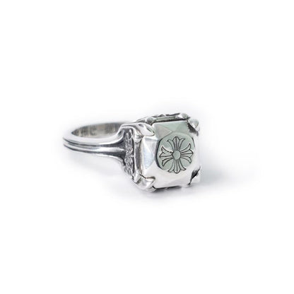 Butterfly Cross Cocktail Ring