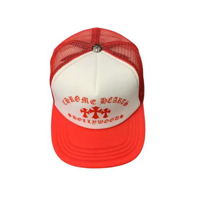 Chrome Hearts Hollywood Cross King Taco Trucker Cap